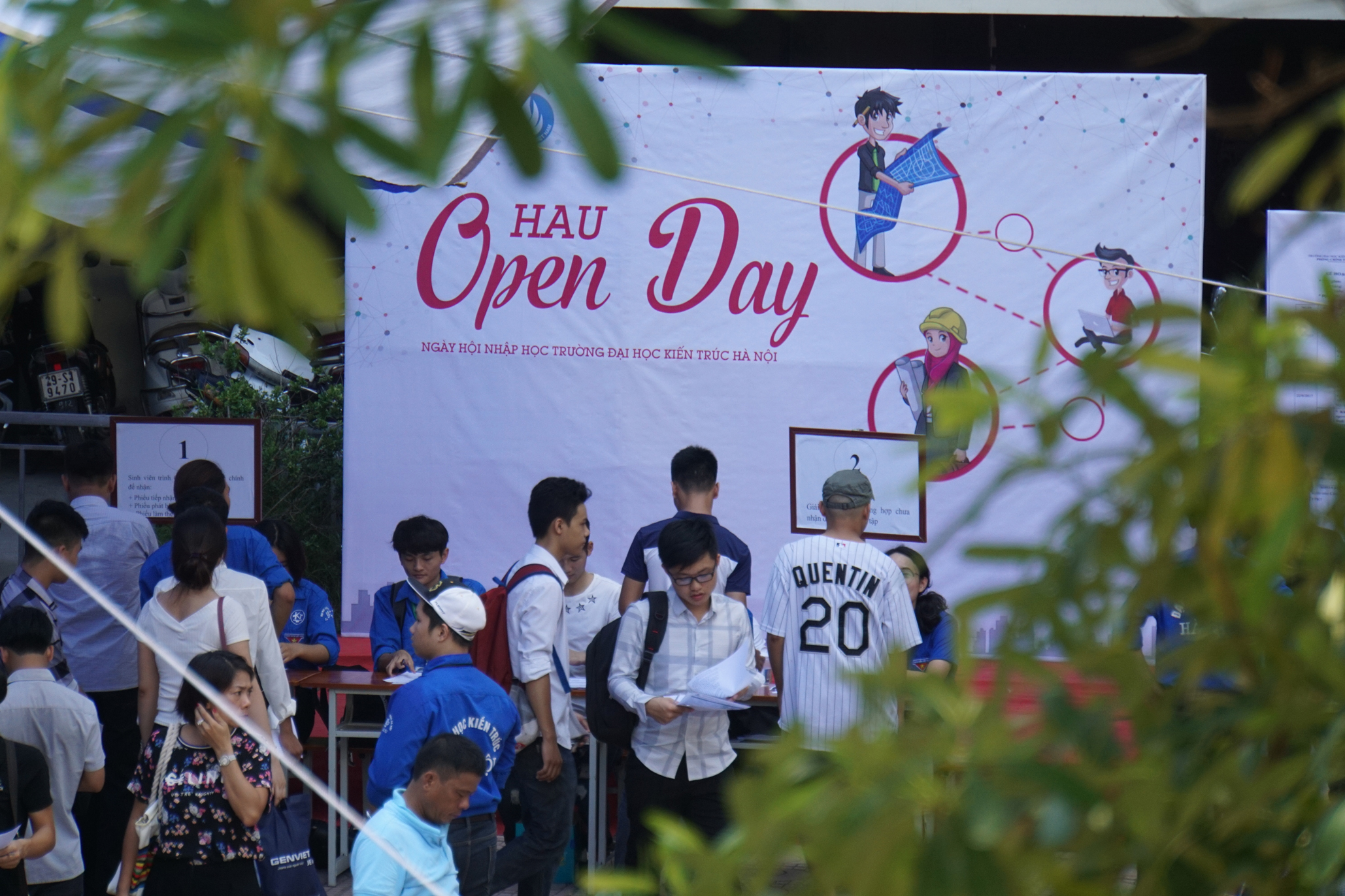 HAU Open Day 2017 - Ngày hội nhập học sinh viên Kiến trúc