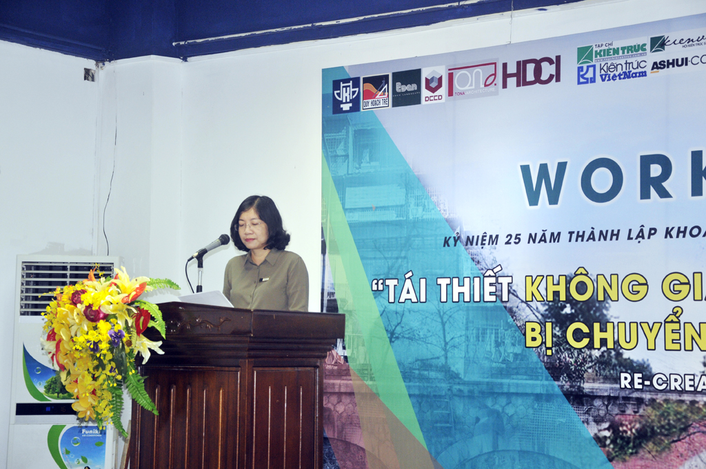 Workshop “Tái thiết những không gian bị chuyển đổi trong đô thị”