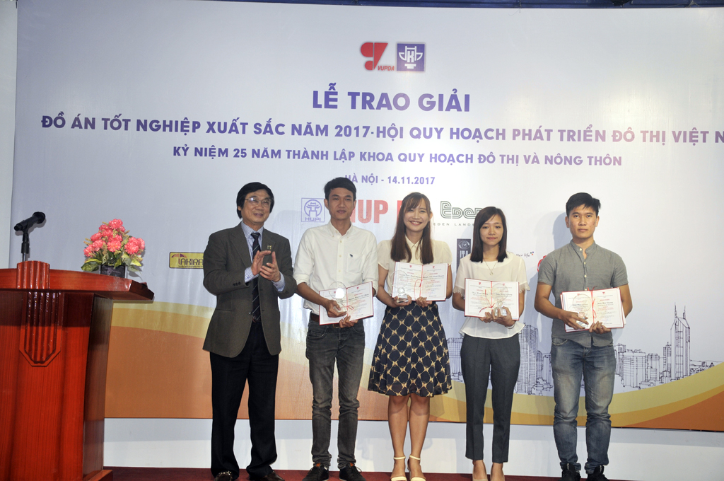 Triển lãm và Trao Giải thưởng Đồ án tốt nghiệp xuất sắc năm 2017 của Hội Quy hoạch Phát triển đô thị Việt Nam