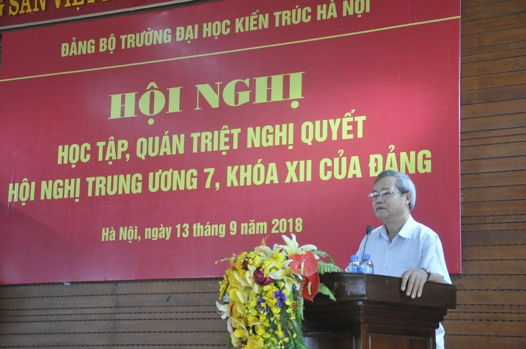 Học tập, quán triệt nghị quyết Hội nghị Trung ương 7 khóa XII