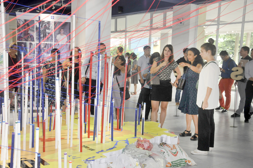 Trường Đại học Kiến trúc Hà Nội khai mạc Triển lãm 