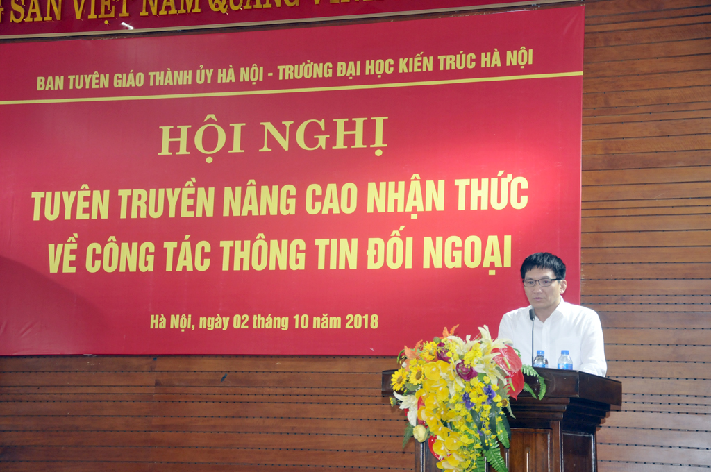 Hội nghị tuyên truyền nâng cao nhận thức về công tác thông tin đối ngoại