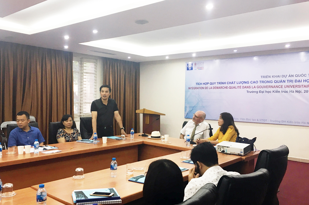 Khóa tập huấn xây dựng Chiến lược phát triển Trường Đại học Kiến trúc Hà Nội