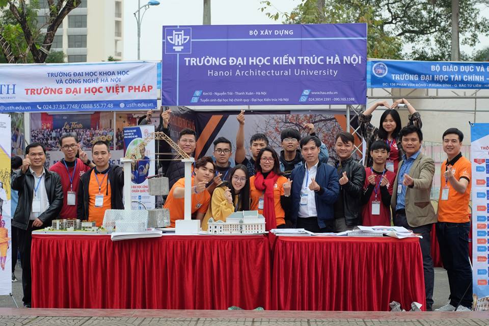 Trường Đại học Kiến trúc Hà Nội đồng hành cùng Ngày hội tư vấn tuyển sinh - hướng nghiệp năm 2019