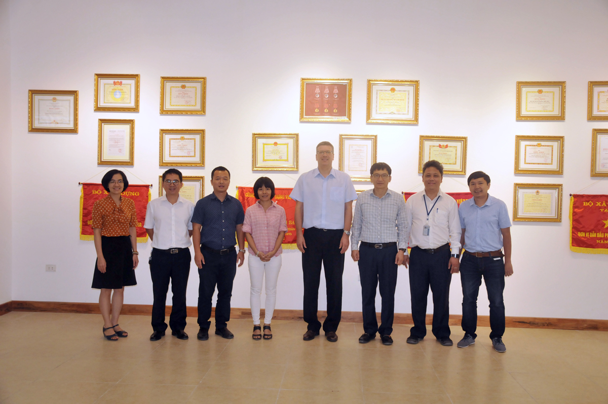 Trường Đại học Kiến trúc Hà Nội tiếp và làm việc với đại diện Cơ quan trao đổi hàn lâm Đức - DAAD