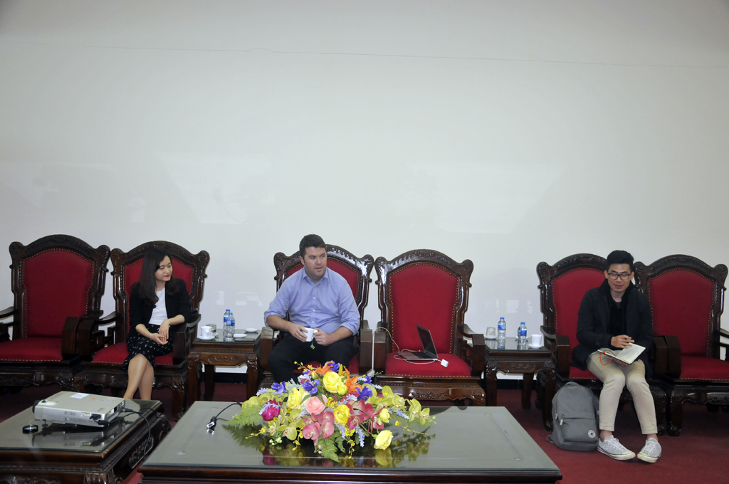 Trường Đại học Kiến trúc Hà Nội tiếp và làm việc với Hãng công nghệ Turnitin và Công ty iGroup về phần mềm chống đạo văn