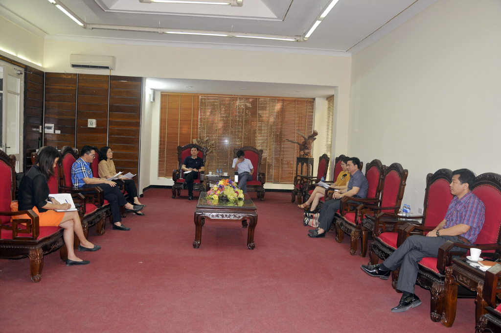 Trường Đại học Kiến trúc Hà Nội tiếp và làm việc với IIG Việt Nam