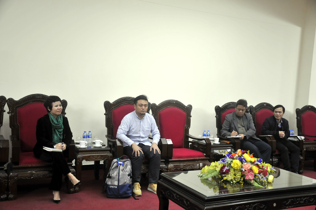 Hiệu trưởng Trường Đại học Kiến trúc Hà Nội tiếp và làm việc với đại diện Singapore Polytechnic - SPI