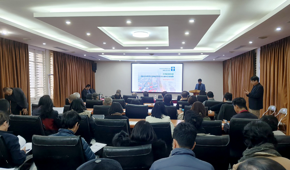 Hội thảo “Văn hóa Kiến trúc bản địa với các khu định cư ven biển 2020”