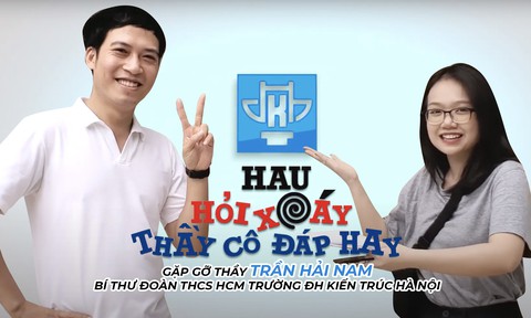 Dàn thầy giáo “siêu kool” Trường Đại học Kiến trúc Hà Nội tung clip cổ vũ thí sinh thi năng khiếu