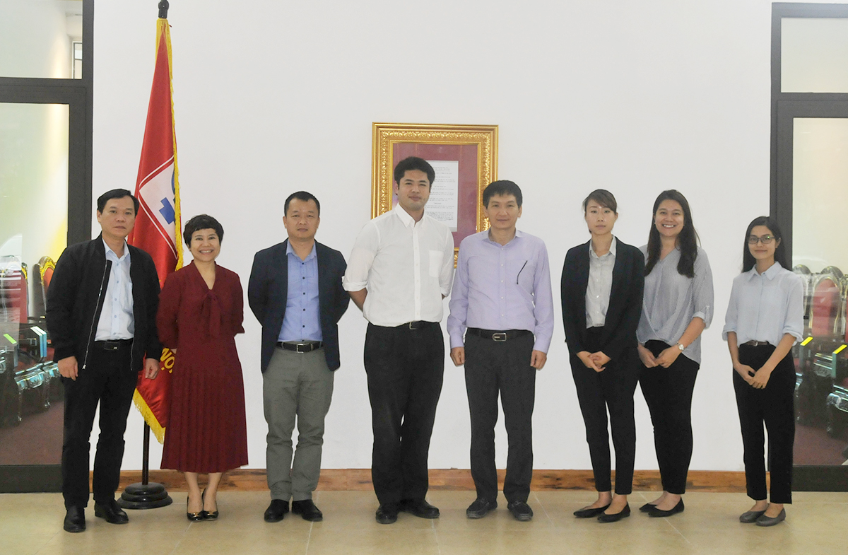 Trường Đại học Kiến trúc Hà Nội tiếp và làm việc với Công ty tư vấn Minami Fuji Nhật Bản