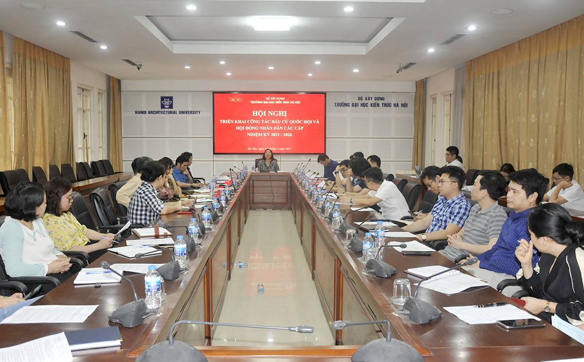 Hội nghị triển khai công tác bầu cử Quốc hội khóa XV và đại biểu Hội đồng nhân dân các cấp nhiệm kỳ 2021- 2026