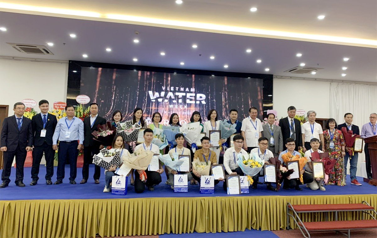 HAUER khoa Kỹ thuật Hạ tầng & Môi trường đô thị đạt giải 3 cuộc thi Đồ án tốt nghiệp xuất sắc sinh viên ngành nước 2022