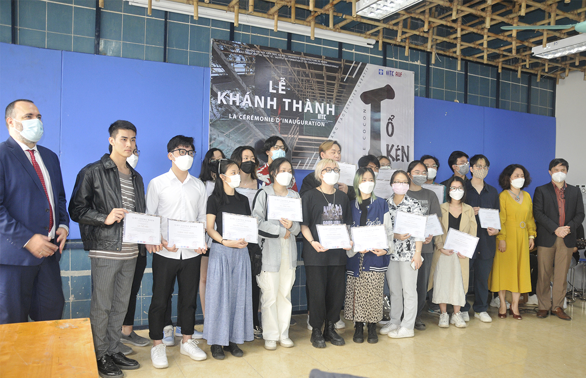 Lễ khánh thành Xưởng đồ án I.902 và trao giải thưởng cuộc thi Tổ kén - Xưởng sáng tạo