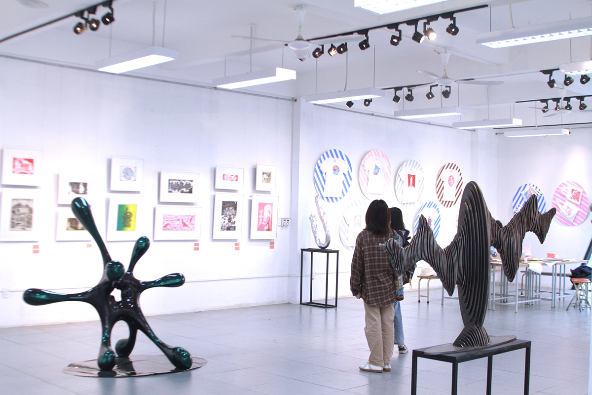 Triển lãm tranh khắc cao su - Linocut Chào mừng 8/3