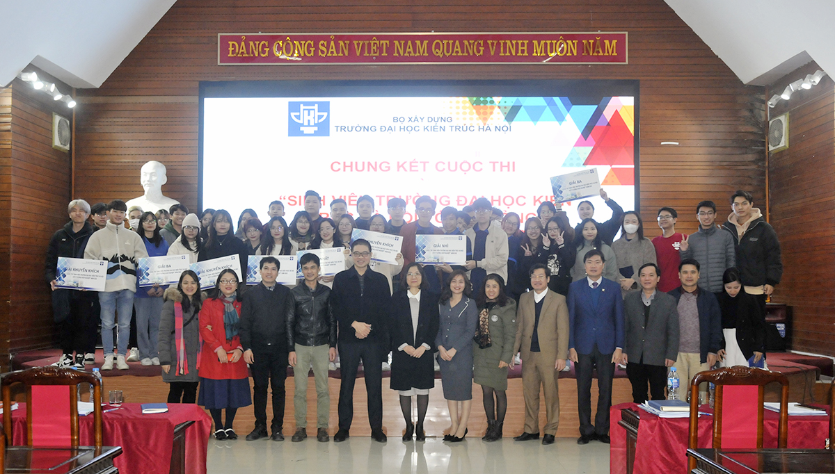 Chung kết, trao giải cuộc thi “Sinh viên Trường Đại học Kiến trúc Hà Nội với ý tưởng khởi nghiệp năm 2022” - HAU STARTUP 2022