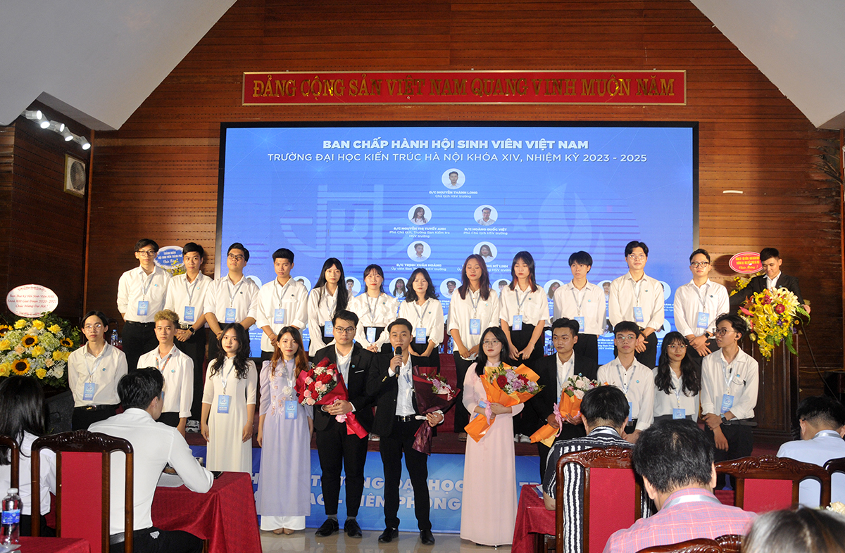 Đại hội Đại biểu Hội Sinh viên Đại học Kiến trúc Hà Nội lần thứ XIV (nhiệm kỳ 2023 - 2025)