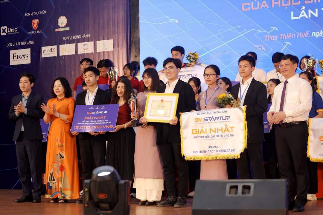 Gặp gỡ team HAU đạt giải Nhất SV_STARTUP 2023