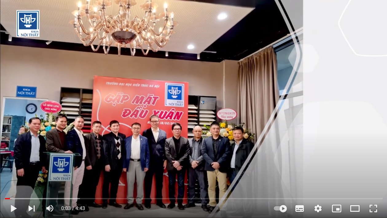 Lễ khánh thành không gian đa năng Khoa Nội thất