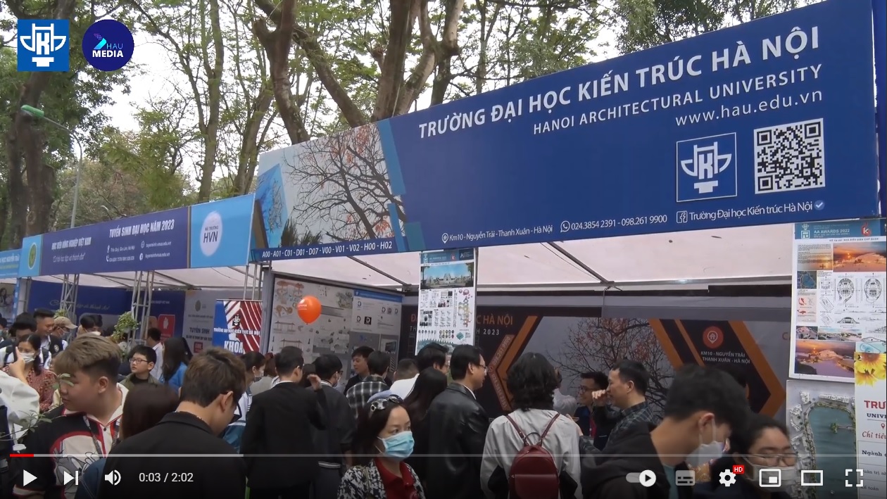 HAU thu hút teen THPT trong Ngày Hội tư vấn tuyển sinh - hướng nghiệp