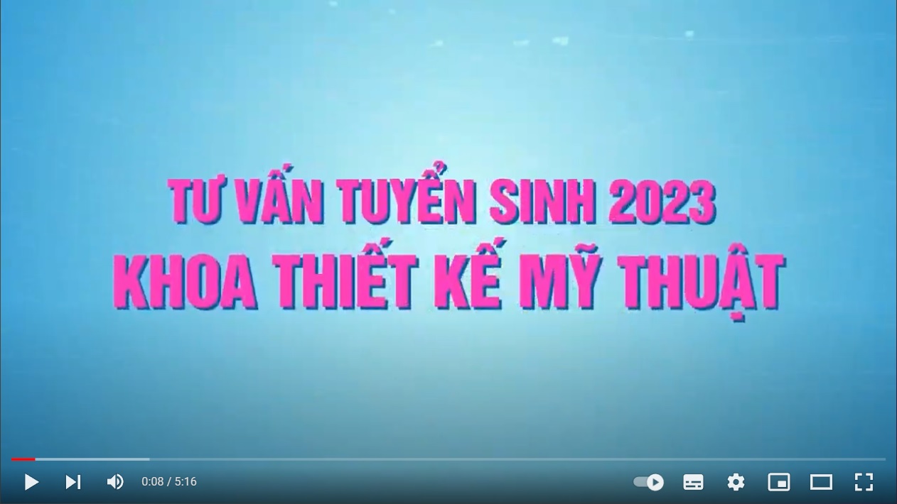 Khoa Thiết kế mỹ thuật 