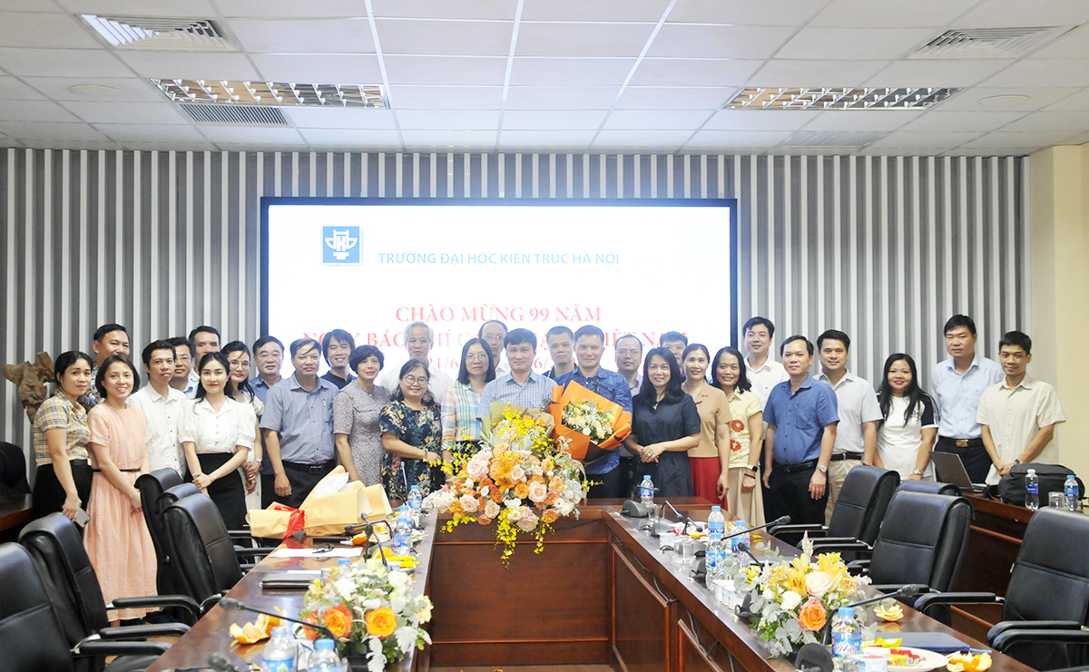Trường Đại học Kiến trúc Hà Nội kỷ niệm 99 năm ngày Báo chí Cách mạng Việt Nam