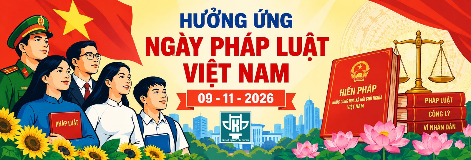 Huong ung Ngay Phap luat Viet Nam