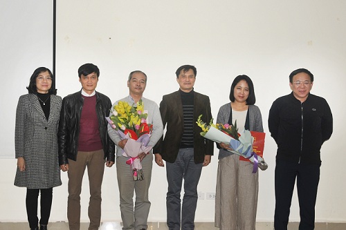 Trường Đại học Kiến trúc Hà Nội công bố và trao Quyết định bổ nhiệm, bổ nhiệm lại đối với cán bộ
